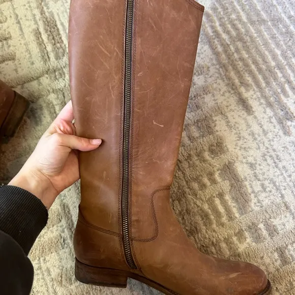 Frye Women's Brown Leather Boots