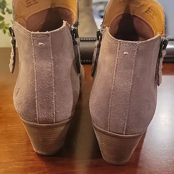Frye Women's Suede Ankle Boots Sz 9.5