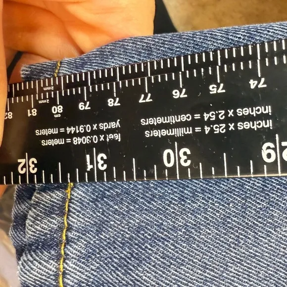 Full Blue mens Jeans  38X36 Warm‎ Casual Denim Pants lined