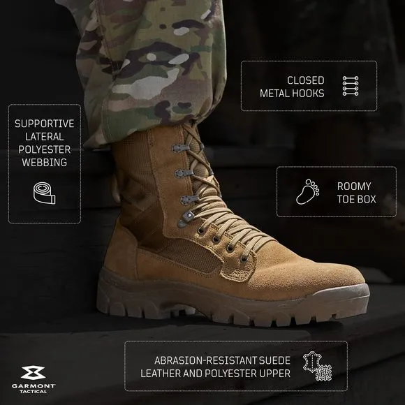 GARMONT TACTICAL T8 BIFIDA MILITARY COMBAT BOOTS FOR MEN AND WOMEN, ARMY, A