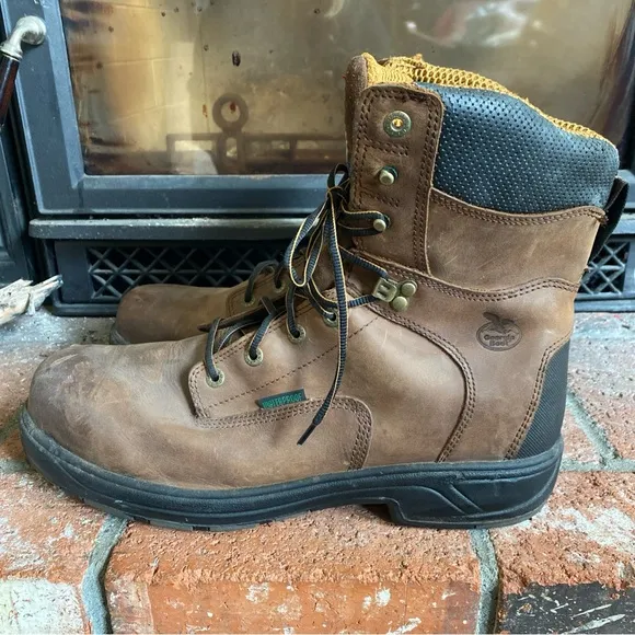 Georgia Boot Comfort Core Flex Point Waterproof Composite Toe Work Boots SZ 15