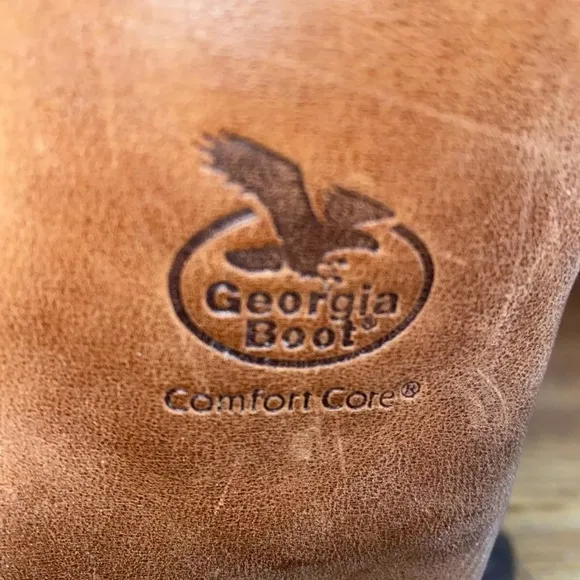 Georgia boots size women’s 10 D brown leather