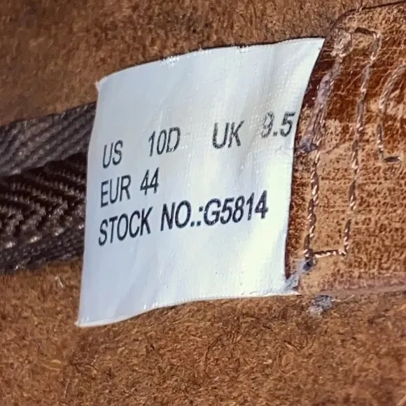 Georgia boots size women’s 10 D brown leather