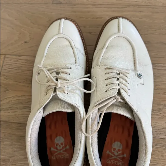 G/FORE GALLIVANTER G/LOCK LEATHER LUXE SOLE GMF000005-SNOW US 11.5