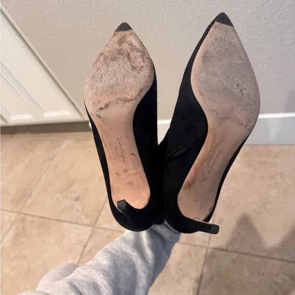 Gianvito Rossi Suede Elegant Black Women's Ankle Boots
