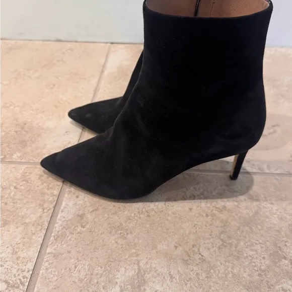 Gianvito Rossi Suede Elegant Black Women's Ankle Boots