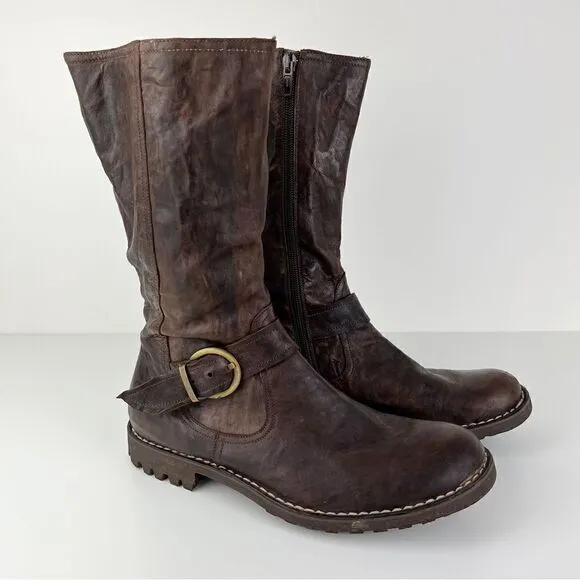 Gidigio Italian Leather Boots, – Women’s EU 37 / US 6.5