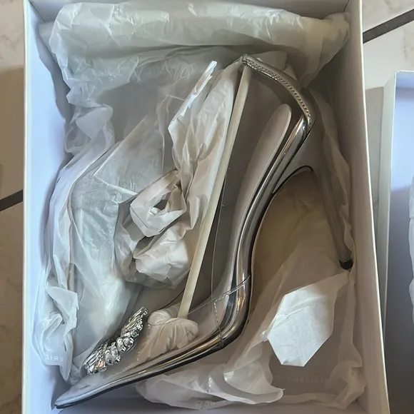Good American Cinderella Heel, Sz Various Sizes NIB