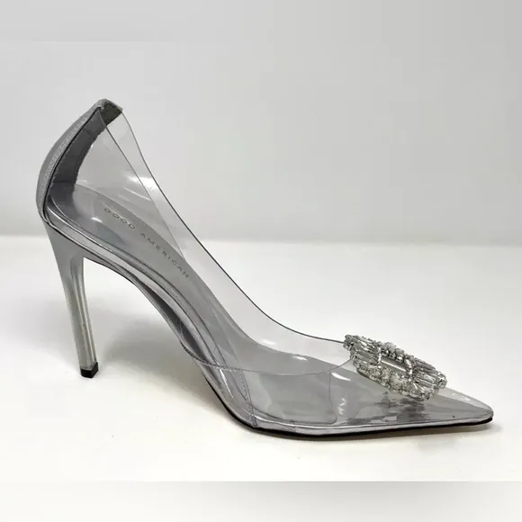 Good American Cinderella Heel, Sz Various Sizes NIB