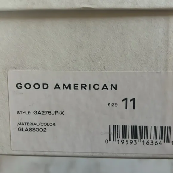 Good American Cinderella Heel, Sz Various Sizes NIB