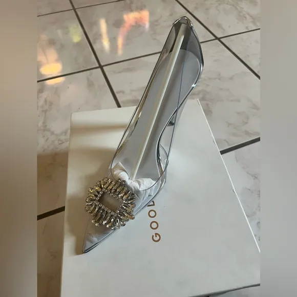 Good American Cinderella Heel, Sz Various Sizes NIB