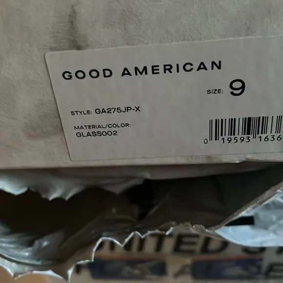 Good American Cinderella Heel, Sz Various Sizes NIB