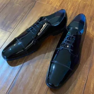 Gordon Rush Super Shiny Patent Leather dress shoes New Condition‎