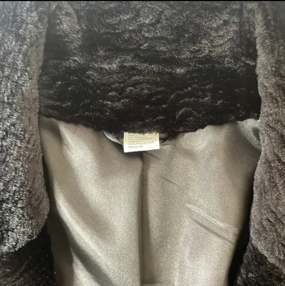 Gorgeous Luxury Fur Coat Full Long Length Soft High Quality Faux Fur Size XL
