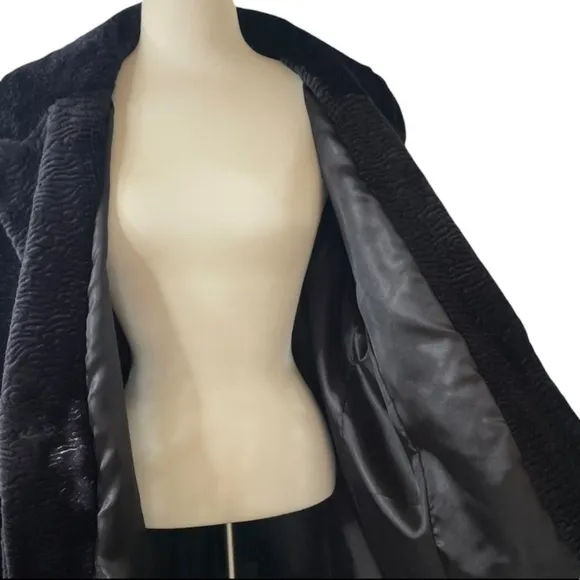 Gorgeous Luxury Fur Coat Full Long Length Soft High Quality Faux Fur Size XL