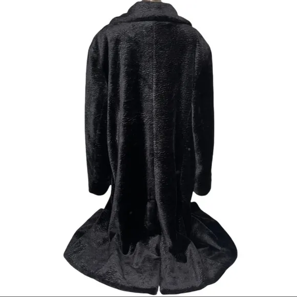 Gorgeous Luxury Fur Coat Full Long Length Soft High Quality Faux Fur Size XL