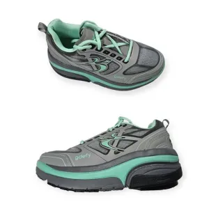 Gravity Defyer Ion Grey &amp;‎ Blue Orthopedic Athletic Shoes Women's Size 7