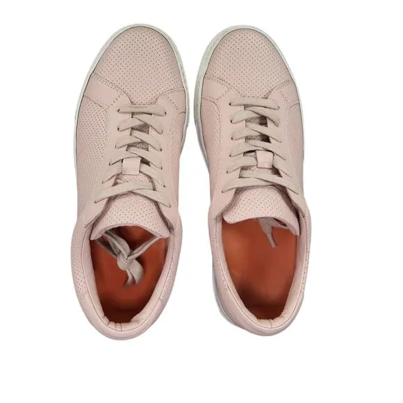 Greats Shoes Womens 10 Sneakers The Royale Leather Lifestyle Classic Pink Perf