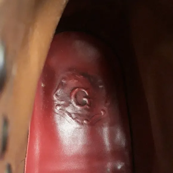 GRENSON Goodyear Brown Leather Sz 11‎ G Mens Lace Up Split Toe Boots