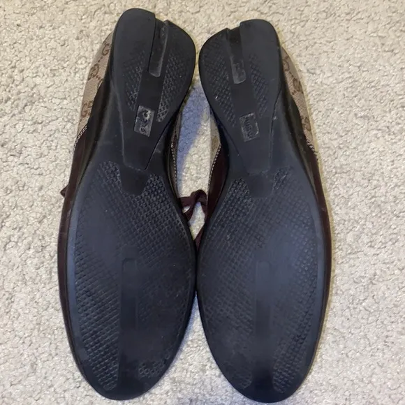 Gucci Sneaker with Leather Trim