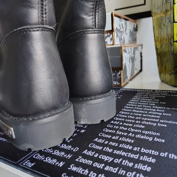 Harley-Davidson Engineer Engineer Motorcycle Riding Boots No. 98000 | Size 11