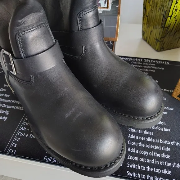 Harley-Davidson Engineer Engineer Motorcycle Riding Boots No. 98000 | Size 11