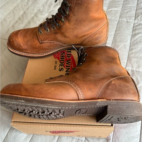 Heritage Blacksmith Men's Brown Leather Boots