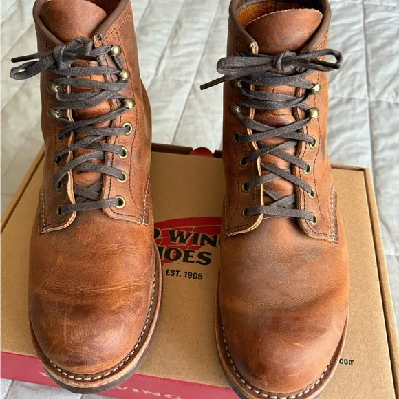 Heritage Blacksmith Men's Brown Leather Boots