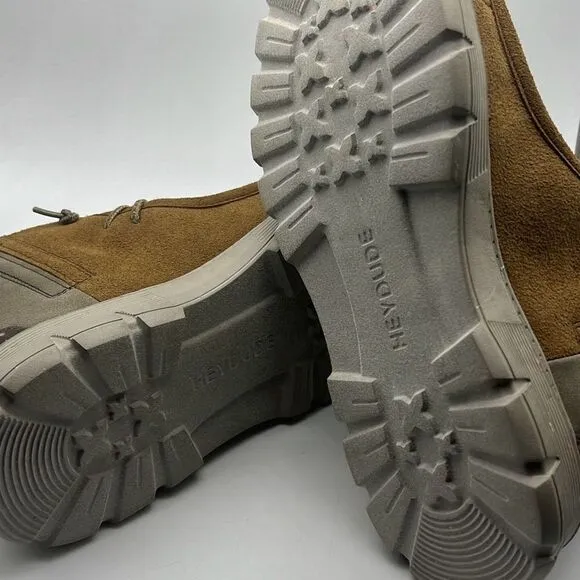 HEY DUDE Boris Eco Casual Shoe Comfort Boots - Tobacco - Men's Size 8- NWB