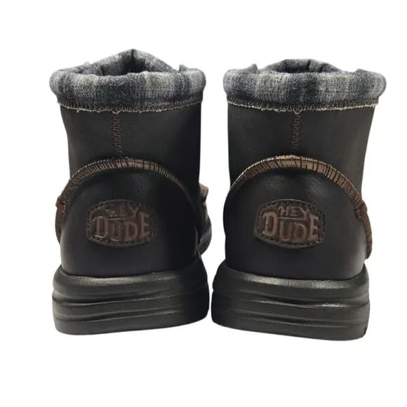 Hey Dude Bradley Classic Boot Sneaker Shoes  Brown Men’s Size 13 NWT, No box