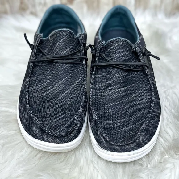 Hey Dude Wally Frontier Shoes in Lava Stone [S3211]