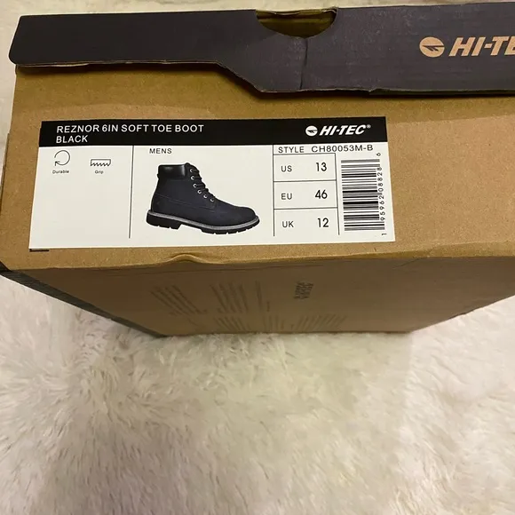 Hi-Tec Men's Black Boots