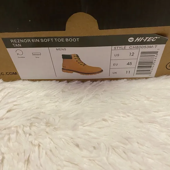 Hi-Tec Men's Tan Boots