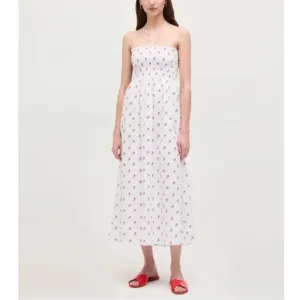 Hill House, NWT The Lucy Nap midi dress love boat cotton, Size S