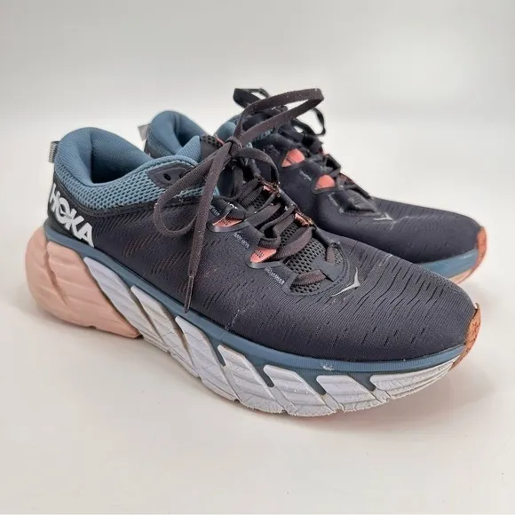 Hoka Gaviota 3 Running Shoes Sneakers Size 9.5 FLAWS