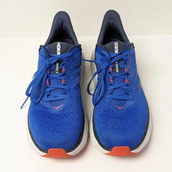 Hoka One One Arahi 5 Running Shoes, Blue, Men's 11.5 M