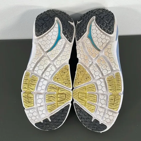 Hoka One One Bondi 4 Women's Athletic Blue Mesh Running Shoes Sz 7.5
