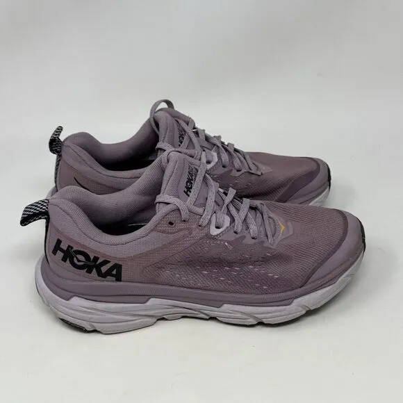 Hoka One One Challenger ATR 6  Womens 6.5 Violet Purple Mesh Trail Running Shoes