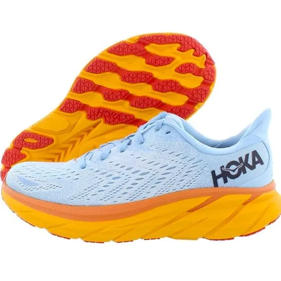 Hoka One One Clifton 8 Women's Running Athletic Shoes Sneakers Size 9.5
