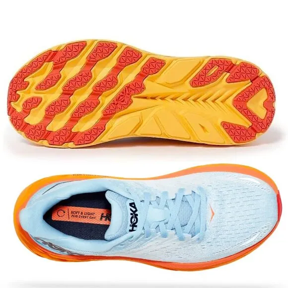 Hoka One One Clifton 8 Women's Running Athletic Shoes Sneakers Size 9.5