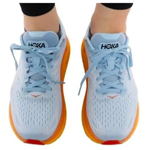 Hoka One One Clifton 8 Women's Running Athletic Shoes Sneakers Size 9.5