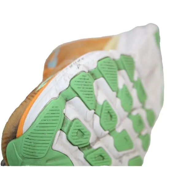 Hoka One One Clifton 9 Mens Running Shoes Solar Flare / Sherbet 46 Size 11.5 D