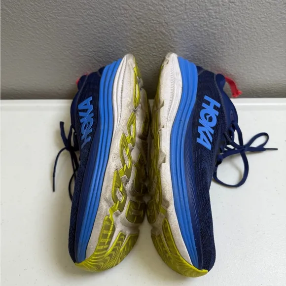 Hoka One One Mens Size 10.5 Blue 1127929 Gaviota 5 Running Shoes Blue
