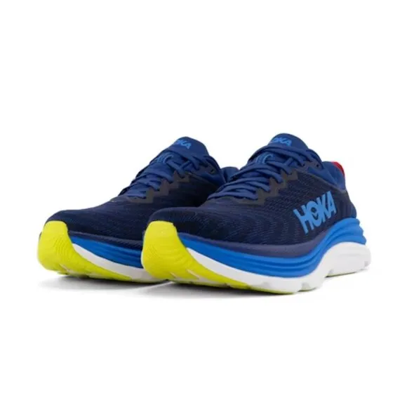 Hoka One One Mens Size 10.5 Blue 1127929 Gaviota 5 Running Shoes Blue