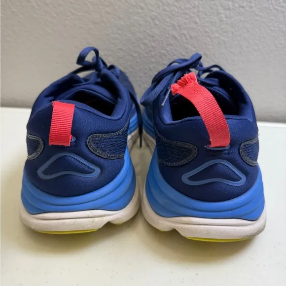 Hoka One One Mens Size 10.5 Blue 1127929 Gaviota 5 Running Shoes Blue