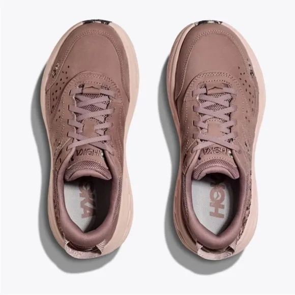HOKA Vibrant Bloom Bondi L Sneakers Quartzite Smoky Quartz 8