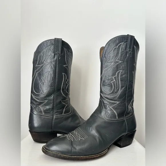 HONDO BOOTS Vintage Western Leather Cowboy Boots Men’s Size 14
