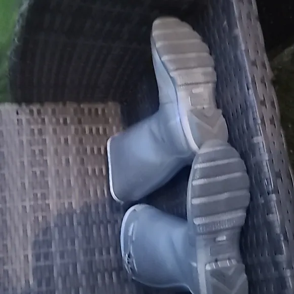 Hunter Silver Rain Boots