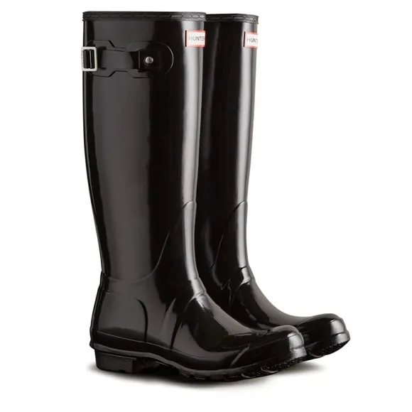 Hunter Women's Tall Black Boots