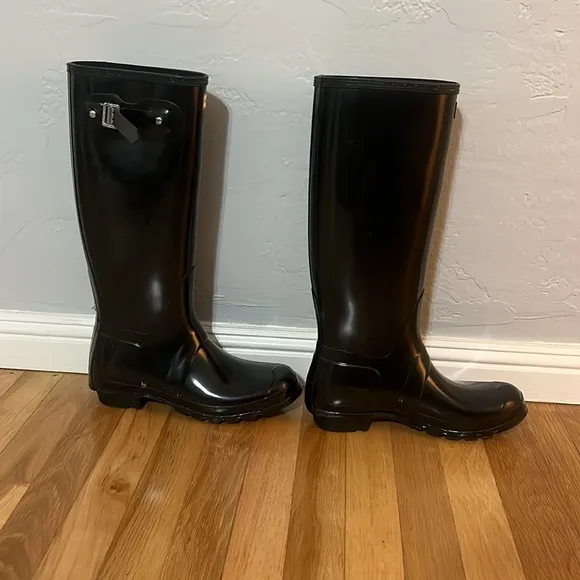 Hunter Women's Tall Black Boots